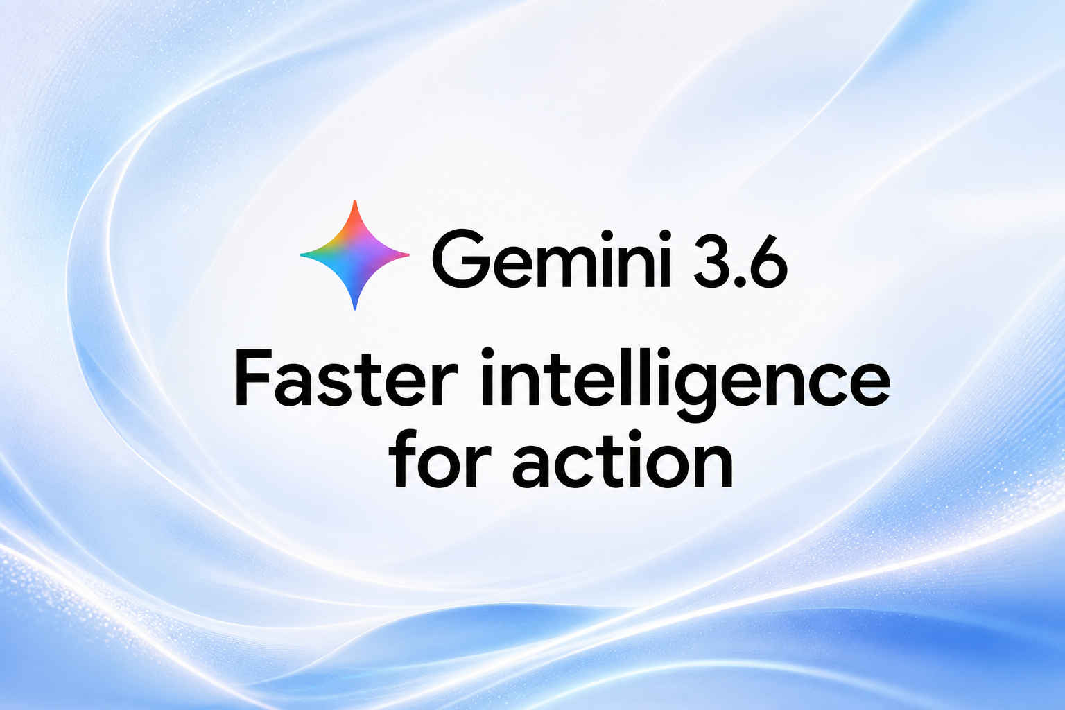 Gemini 3.6 Flash 전격 도입 안내